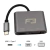 Cabo Adaptador 2 em 1 USB-C 3.1 Type-C Para HDMI 4K e VGA JC-TYCHDMIVGA F3 na internet