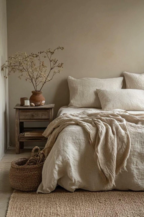 Funda de edredón LISO QUEEN reversible o cubrecama Gasa tusor ARENA - comprar online