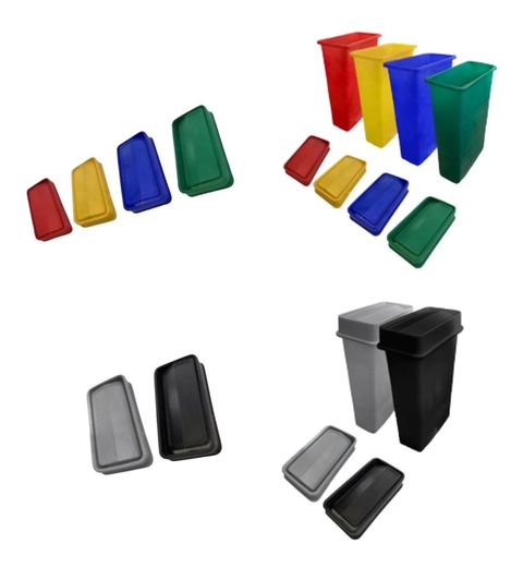 Tapa Vaiven Para Cesto Tacho Residuos Ultra Fino 87 Lts