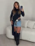 Saia Jeans Cós Duplo - comprar online
