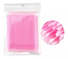 micro hisopos plásticos