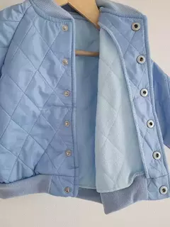 Campera Matelase Celeste - comprar online