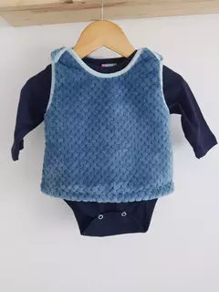 Chaleco Piel Azul - Naicitos Kids