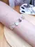 Pulseira Quatro Elementos com Citrino, Ametista, Quartzo Cristal e Quartzo Verde – Banho Prata 925 na internet