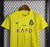 Kit Infantil Al Nassr Home 23/24 Nike Torcedor - Amarelo e Azul - comprar online