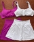 Conjunto short saia com bolso - loja online