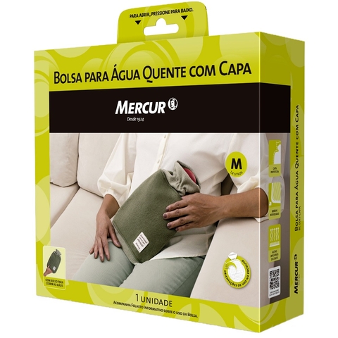 Bolsa para Água Quente com Capa M Bordô