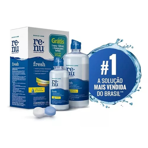 Renu Fresh Solução para Lentes 355ml/120ml
