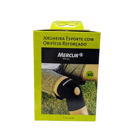 Joelheira esporte orificio reforcado mercur XG ref: bc0037