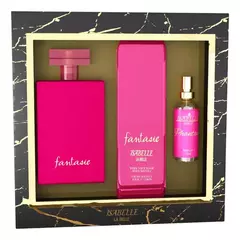 Kit Fantasie Perfume 100ml + Hidratante 200ml + Parfum 15ml - Isabelle La Belle