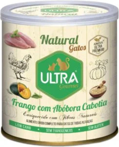 Ultra Premium Gourmet Gato Frango com Abobora Cabotia 300gr Natural Caes