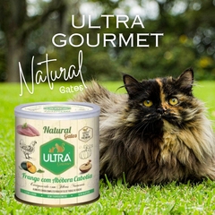 Ultra Premium Gourmet Gato Frango com Abobora Cabotia 300gr Natural Caes na internet