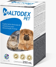 Suplemento Maltodex Pet Oral Alivira Pet 250ml