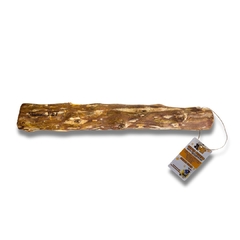 Kit 2 Unid Mordedor de Madeira de Café para Cães Caramello Pet Super Pesado 40 cm - Caramello Pet