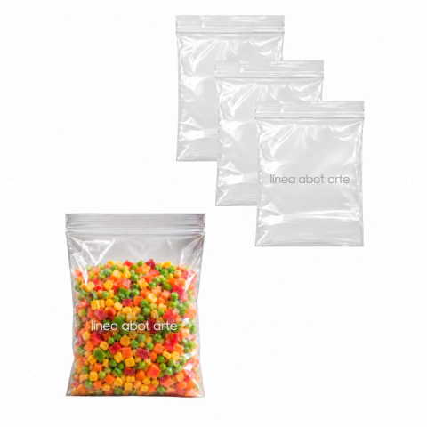 Bolsa Ziploc Transparente 9x12 cm