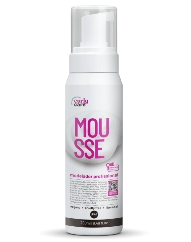 Mousse Modelador Profissional 280ml Curly Care