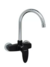 Griferia Mozart/Cocina/Abs/Pared/Doha/Color Negro/Pico j/Revestylo/Cyber Monday