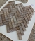 Malla Revestimiento 26x26 | Modelo Espiga | 2x6 | MARMOL | PIEDRA TRAVERTINO | REVESTIMIENTO | REVESTYLO - comprar online