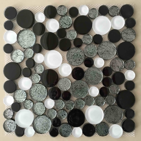 Malla 30x30/Mosaico/Vidrio/Venecitas/Revestimiento /Interior/Exterior/Baño/Cocina/ REVESTYLO
