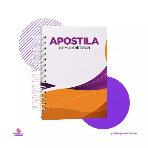 Apostila de Capa Dura A5 15x21cm - Páginas Sulfite 75g Wire-o - comprar online