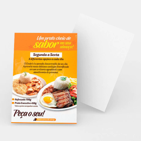 Panfletos Offset 90g - comprar online