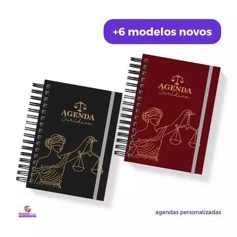 Agenda Jurídica 2026 Feminina Personalizada – Advocacia e Direito - comprar online