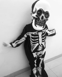 Disfraz Halloween Esqueleto enterizo para nenes