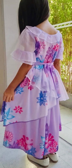 Disfraz Isabela Madrigal Encanto Hermoso Vestido calidad PREMIUM - comprar online