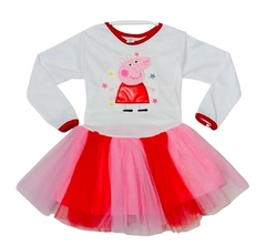 Disfraz Vestido Tutu Peppa Pig Peppa la Cerdita Rojo en internet