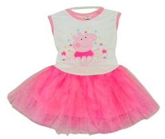 Disfraz Vestido Tutu Peppa Pig Peppa la Cerdita Glitter - comprar online