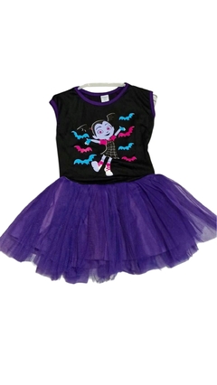 Disfraz Vestido Tutú Vampirina Negro - comprar online