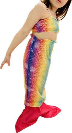 Traje de Sirena AQUA Piscis Disfraces calidad PREMIUM - tienda online