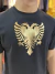 camiseta Cavalera aguia brilhosa - loja online