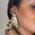 Brinco Meia Flor Grande - loja online