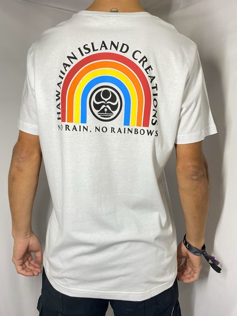 Camiseta HIC Básica Branca No Rain Bows