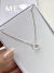 Colar Letra com Zircônia Rosa (Inicial)