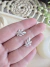 Aro pasante microzirconia plata 925 precio par