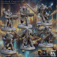 Pack Malak Vindicators 3 (helmet and guns) (10% OFF) - comprar online