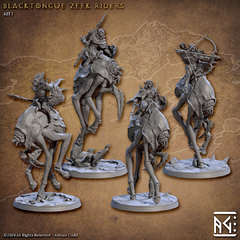 Pack Blacktongue Zeek Riders (10% OFF)