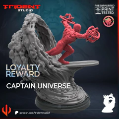 Captain Universe na internet