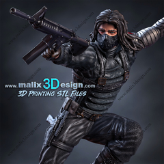 Soldado Invernal - Winter Soldier - Sanix - comprar online