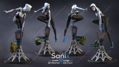 Spider-Gwen - Sanix na internet