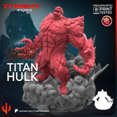 Titan Hulk na internet