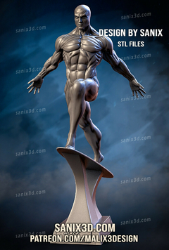 Surfista Prateado - Silver Surfer - Sanix - comprar online