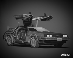 DeLorean - Back to the Future - Wicked