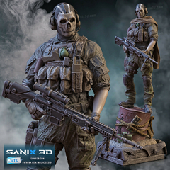 Ghost - Call Of Duty - Sanix