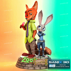 Diorama Zootopia