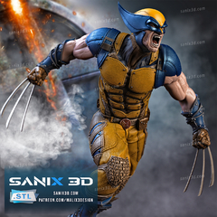 Deadpool & Wolverine Diorama - Sanix na internet