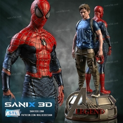 Homem-Aranha Spider-Man A Double Life Diorama - Sanix