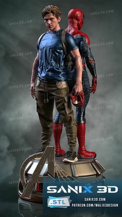 Homem-Aranha Spider-Man A Double Life Diorama - Sanix na internet